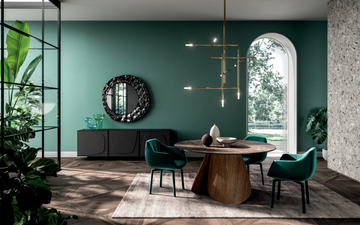 VELIERO FISSO - Round ceramic living room table by Ozzio Italia - view 3